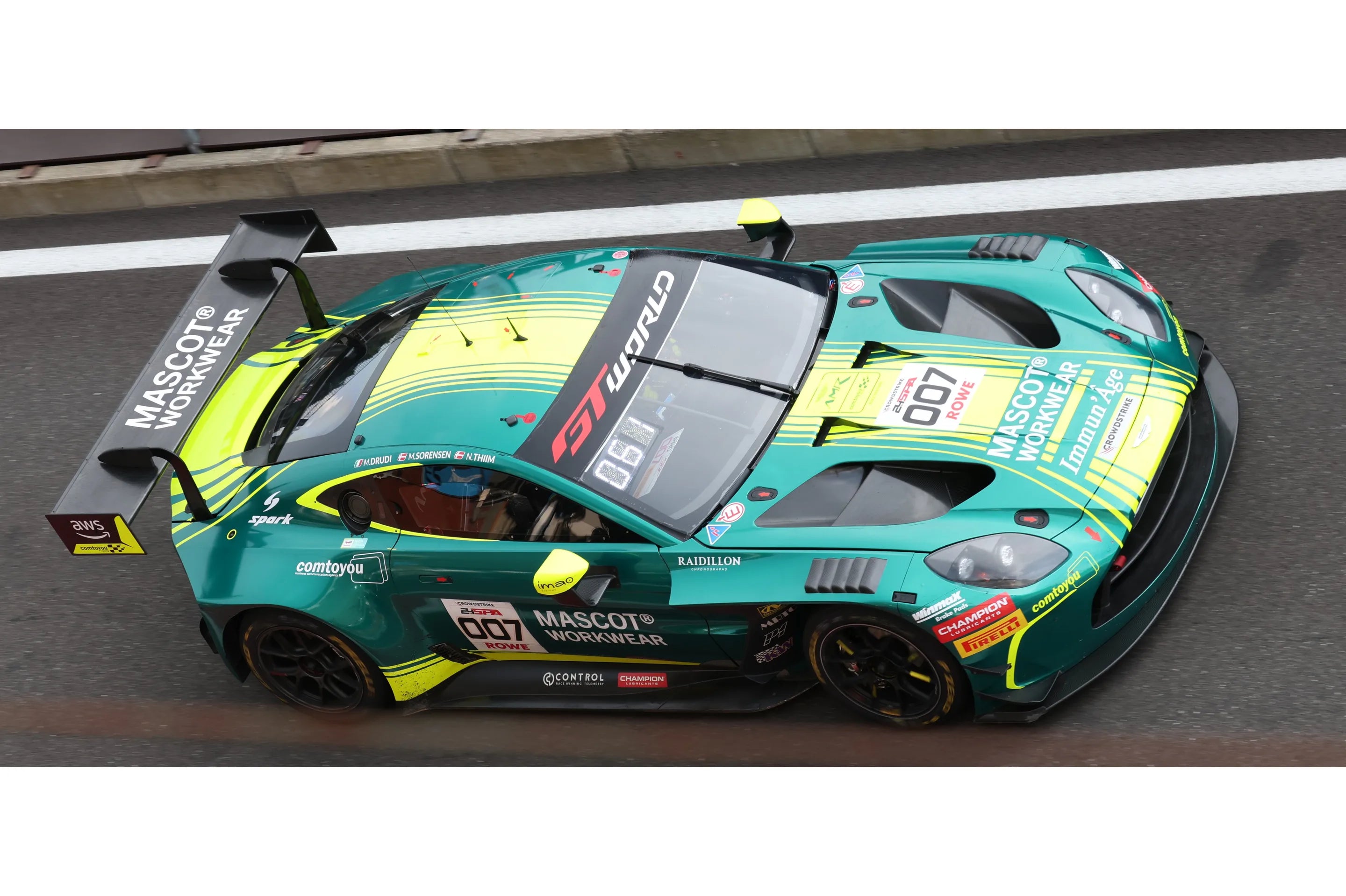Aston Martin Vantage AMR GT3 EVO #7 Comtoyou Racing -24H Spa 2026