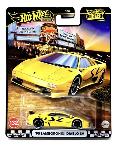 [Edge Creases] Hot Wheels Premium Lamborghini  Diablo SV