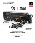 [Combo] LBWK AMG GT3 EVO - Black & LBWK Truck - Black & Team Crew Figure Set