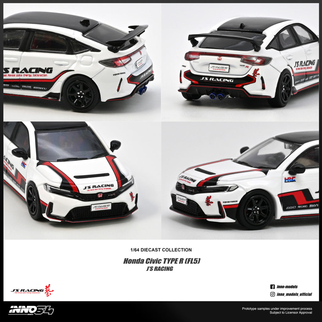 [Pre Order] Inno64 - HONDA CIVIC (FL5) J'S RACING