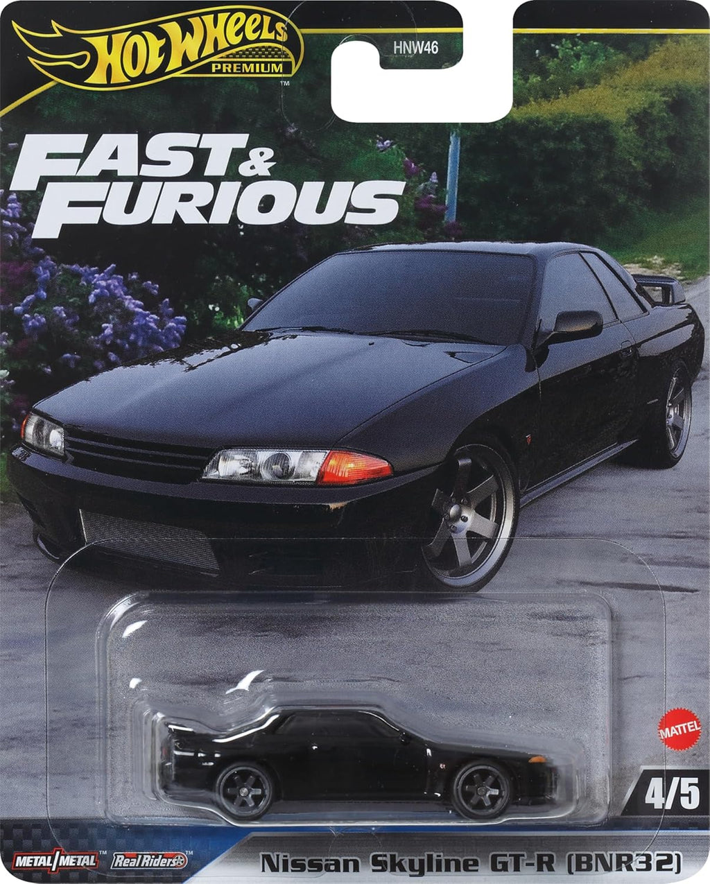 Hot Wheels Fast and Furious Nissan Skyline GT-R (BNR32)