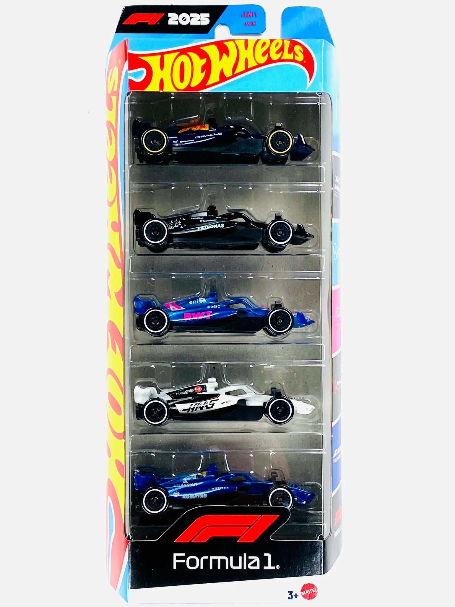 [Pre Order] Hot Wheels 2026 Race Team 5-Pack Formula 1 F1 Racing
