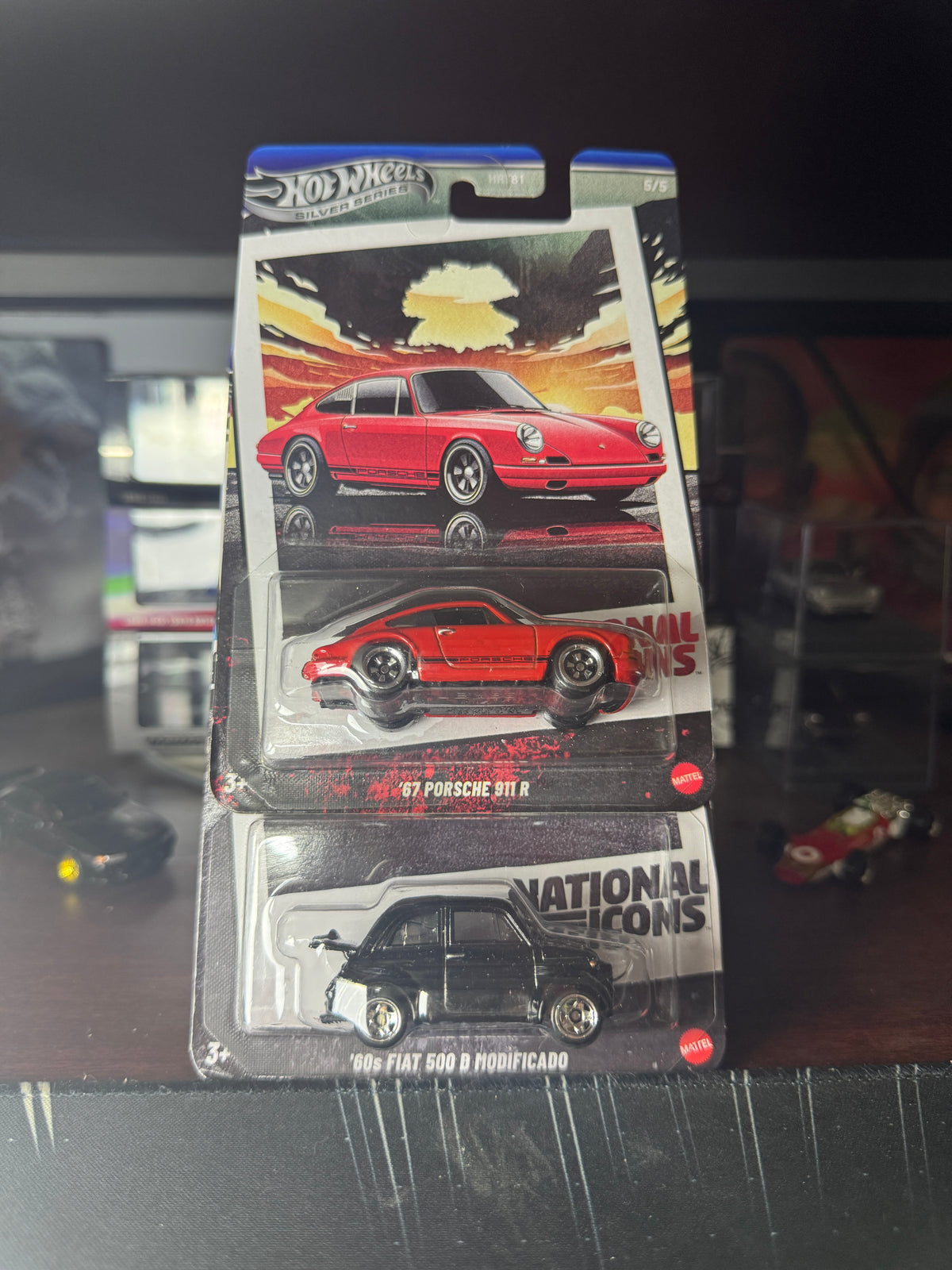 [Indian] National Icons '67 Porsche 911 R Set – Diecast Silk Road