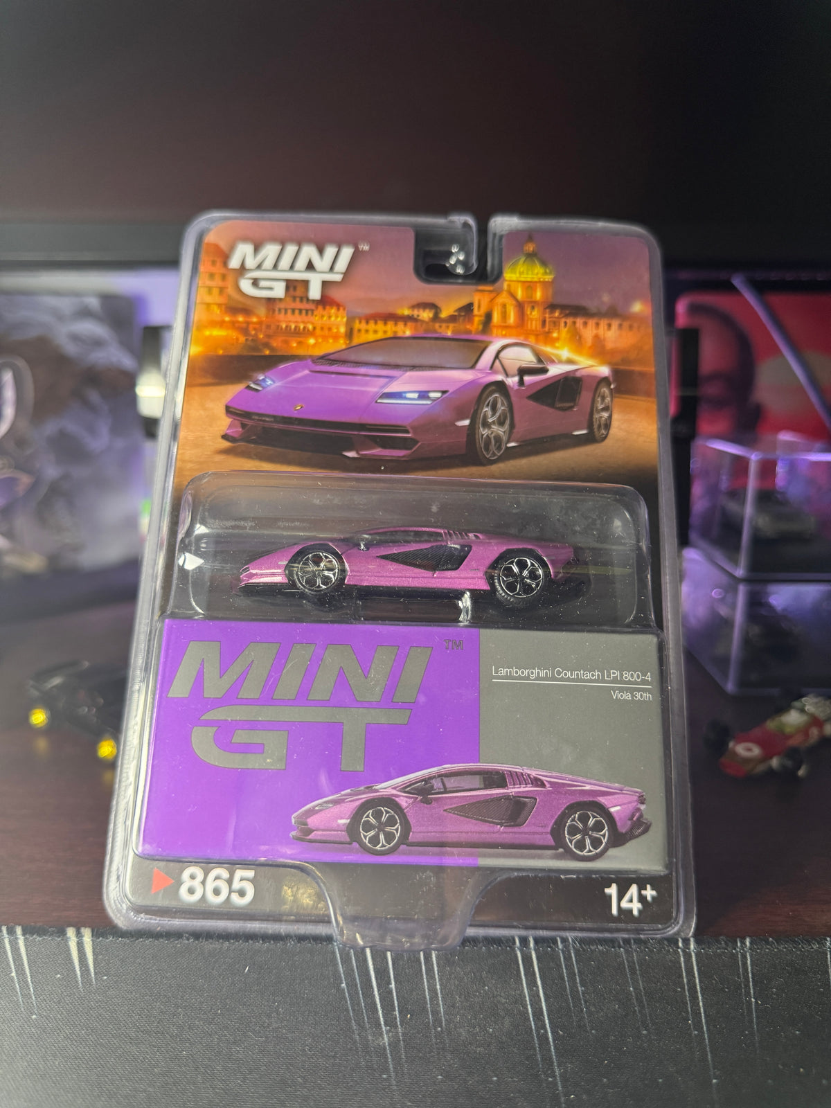 Countach Viola Lamborghini Countach LPI Viola 30th – Diecast Silk Road