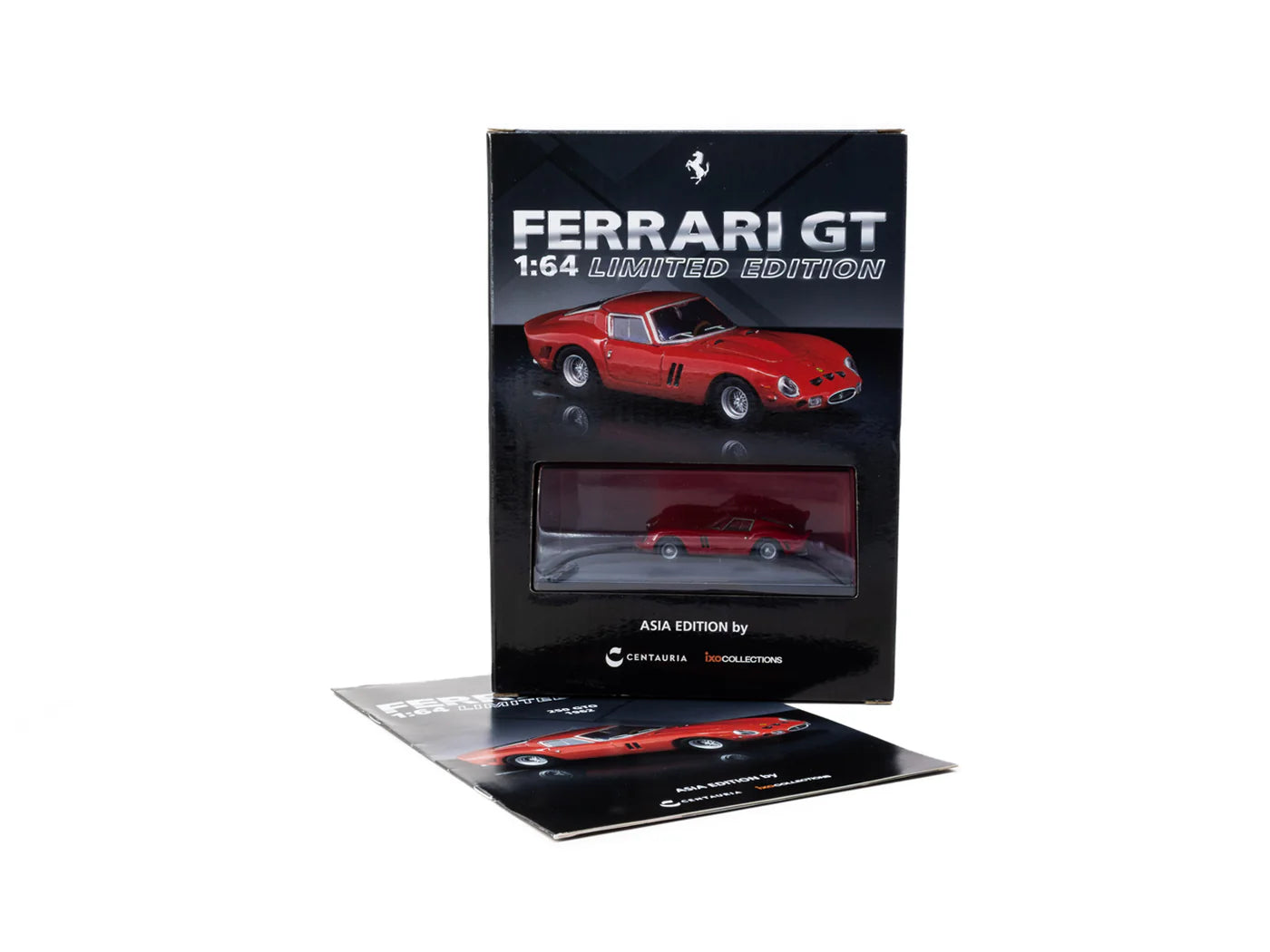 [Pre Order] Tarmac Works - CENTAURIA x IXO COLLECTIONS FERRARI GT 1:64 Magazine ASIA EDITION - FERRARI 250 GTO 1962 (English Version)