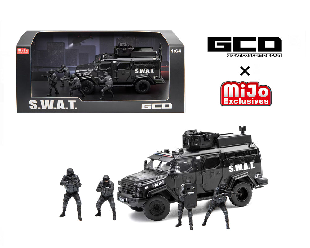 S.W.A.T. Tactical Armor Vehicle with Figures
