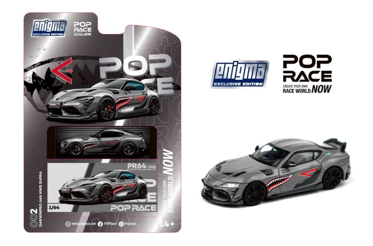 Pop Race - DARWIN PRO 66G NWB SUPRA - Enigma Exclusive Blister Packaging