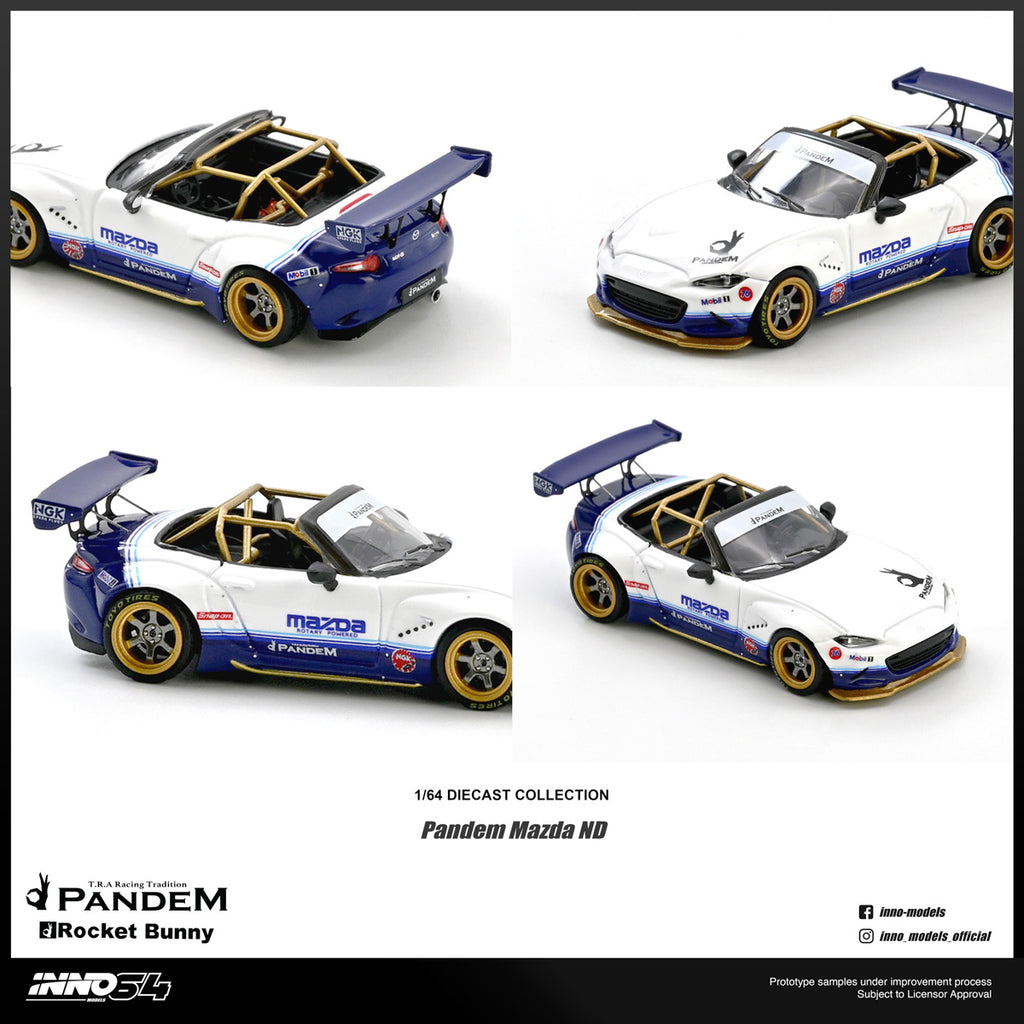[Pre Order] Inno64 - Mazda MX-5 (ND) Miata "PANDEM ROCKET BUNNY" V1.0
