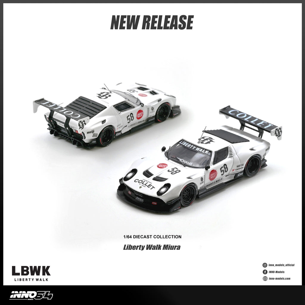 [Pre Order] Inno64 - LB-Silhouette WORKS Miura GT