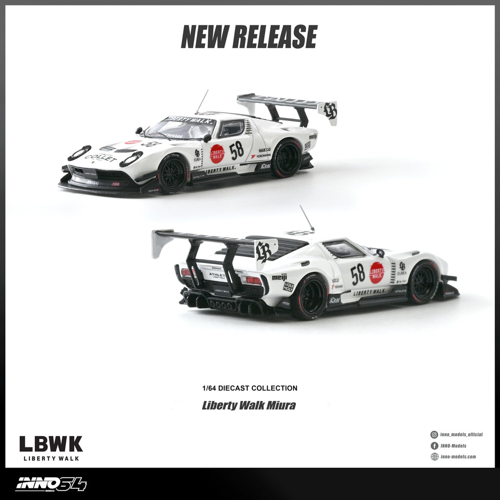 [Pre Order] Inno64 - LB-Silhouette WORKS Miura GT