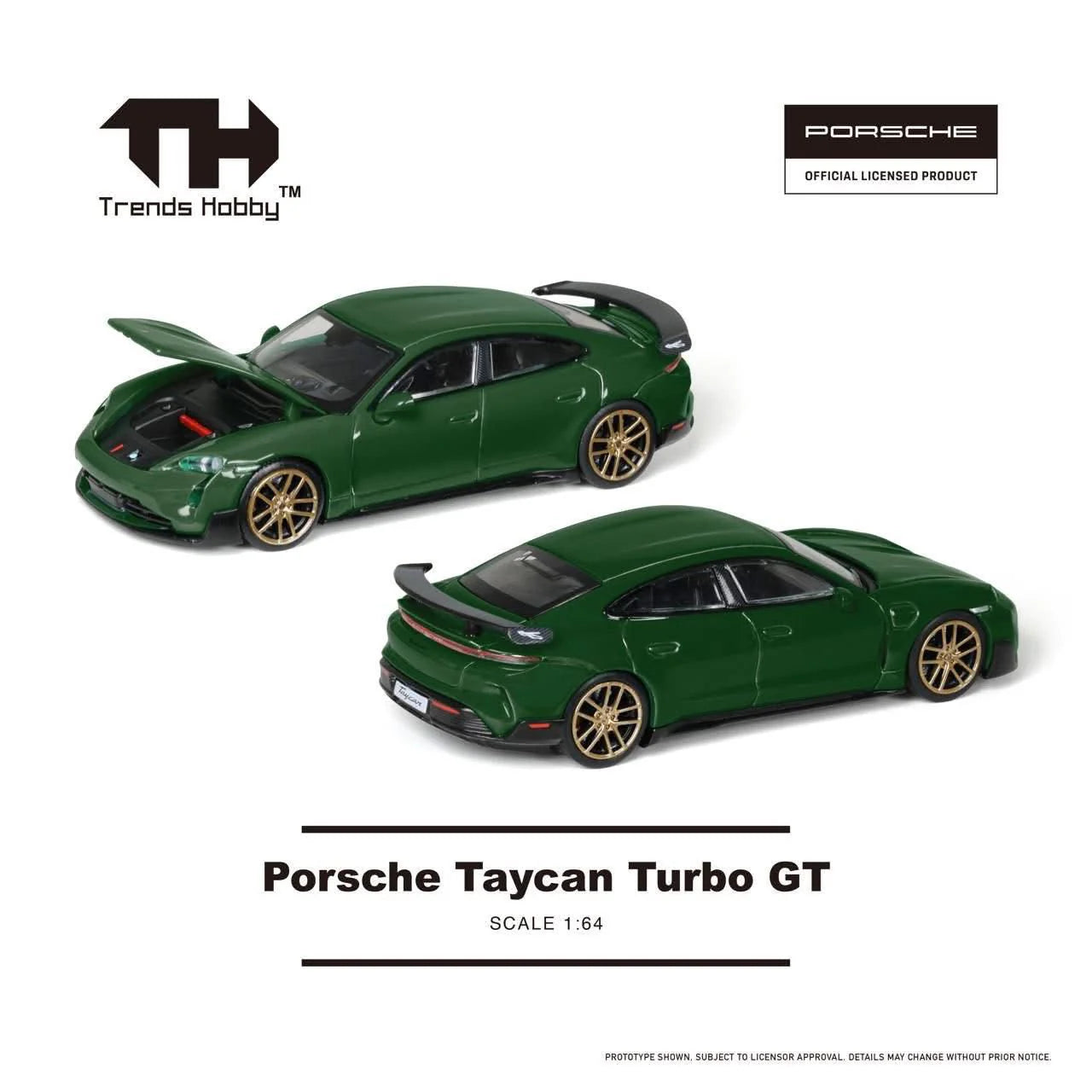 Porsche Taycan Turbo GT - Green