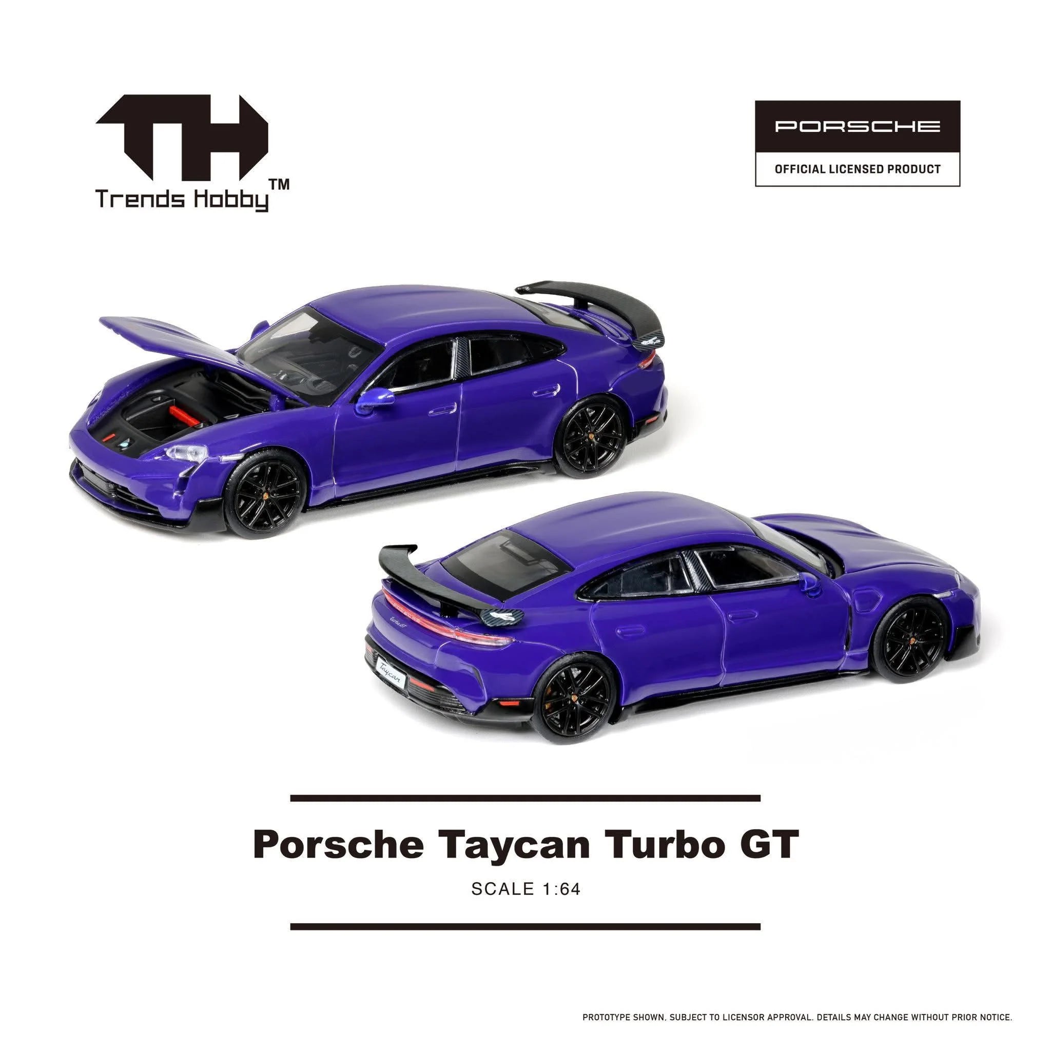Porsche Taycan Turbo GT - Purple