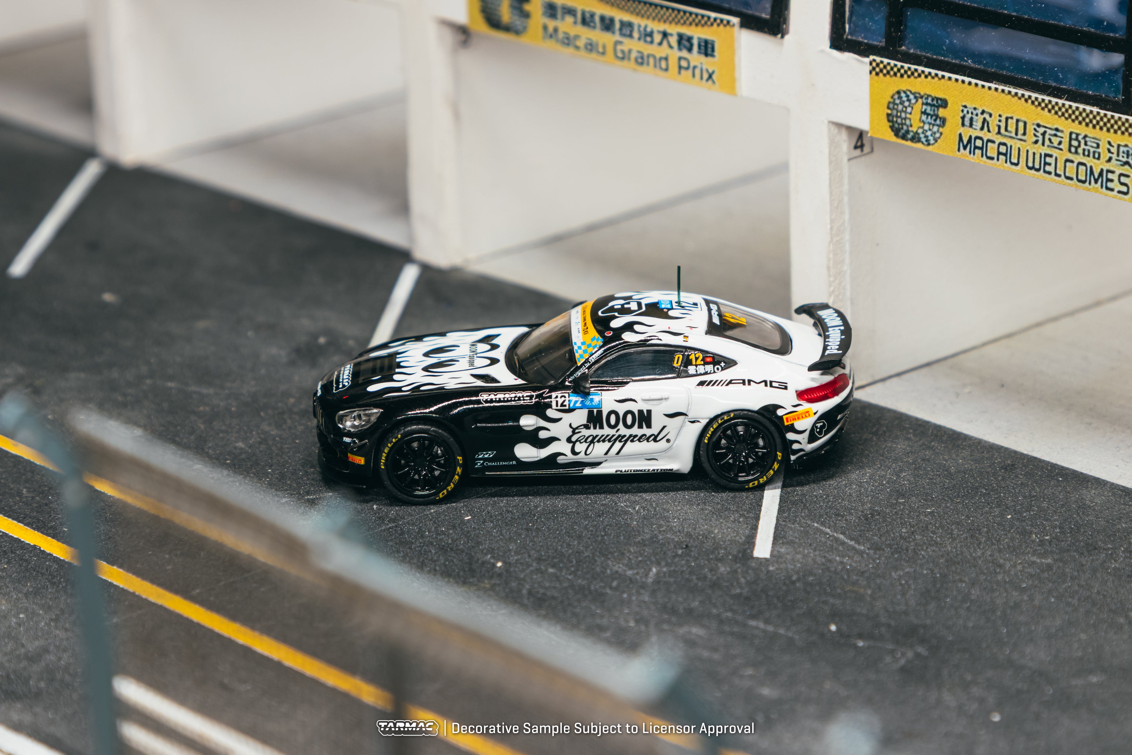 [Pre Order] Tarmac Works - Mercedes-AMG GT4 - Greater Bay Area GT Cup (GT 4) Macau 2025 FOK Wai Ming