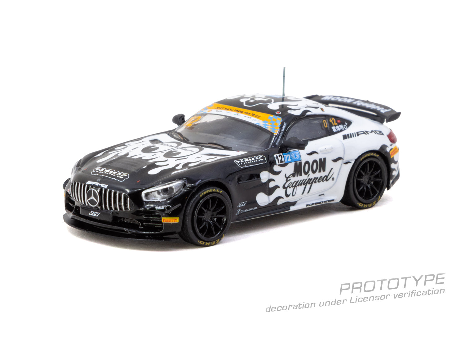[Pre Order] Tarmac Works - Mercedes-AMG GT4 - Greater Bay Area GT Cup (GT 4) Macau 2025 FOK Wai Ming