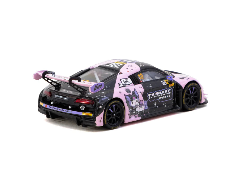 [Pre Order, Free Shipping] Tarmac Works 1/64 Audi R8 LMS GT3 evo II Macau GT Cup - FIA GT World Cup 2024 #10 with Tarmac Cards Combo Set - HOBBY64