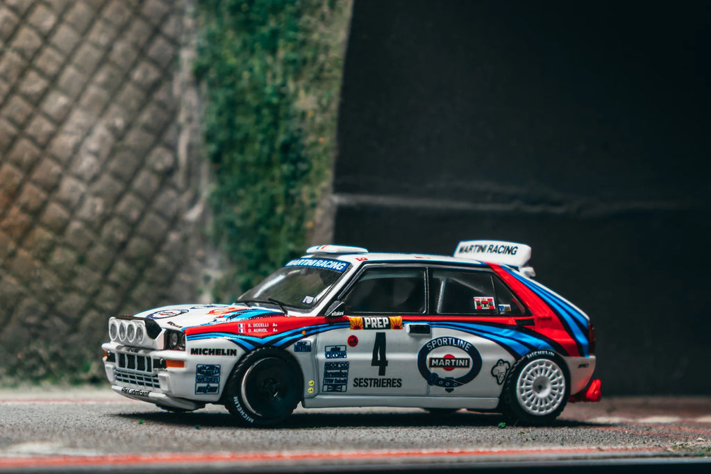 [Pre Order] Tarmac Works - Lancia Delta HF Integrale Monte Carlo Rally 1992 #04 Winner Didier Auriol / Bernard Occelli - HOBBY64