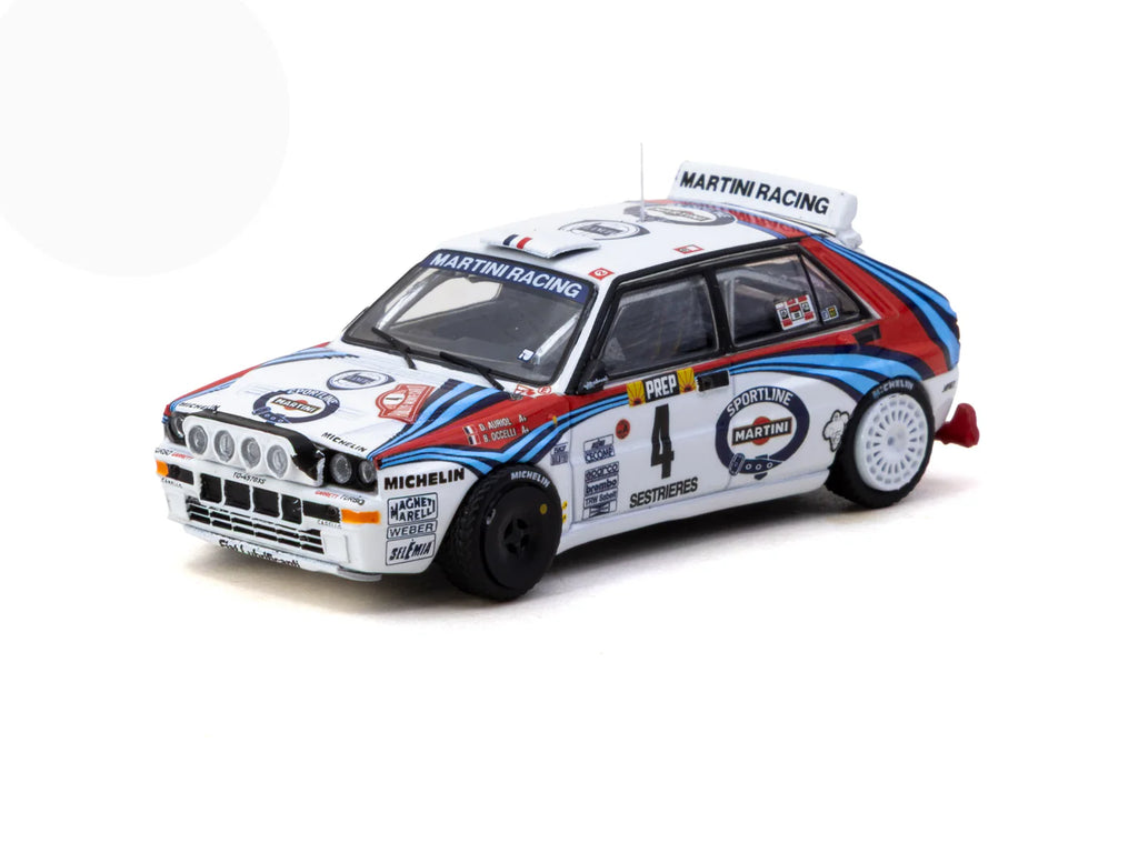 [Pre Order] Tarmac Works - Lancia Delta HF Integrale Monte Carlo Rally 1992 #04 Winner Didier Auriol / Bernard Occelli - HOBBY64
