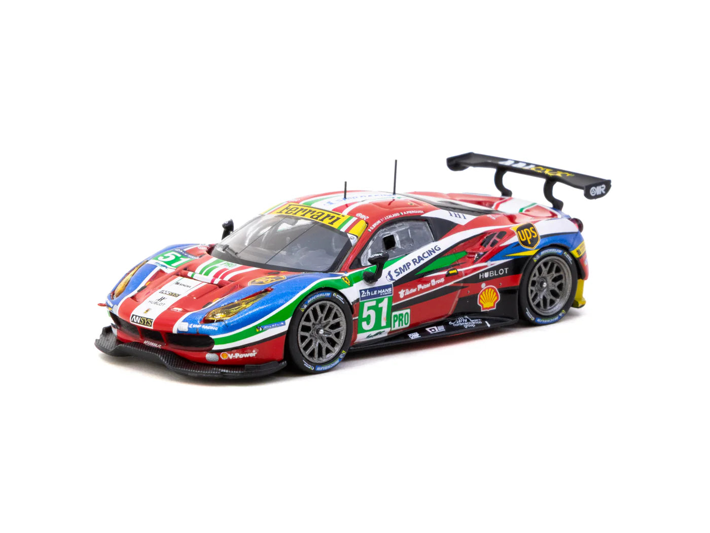 [Pre Order] Tarmac Works - Ferrari 488 GTE 24h of Le Mans 2016 #51 - Tarmac Works X iXO Models HOBBY64