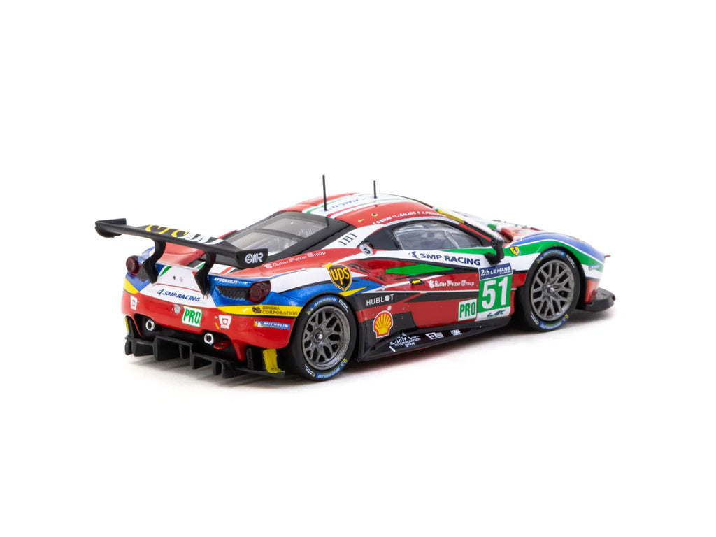 [Pre Order] Tarmac Works - Ferrari 488 GTE 24h of Le Mans 2016 #51 - Tarmac Works X iXO Models HOBBY64