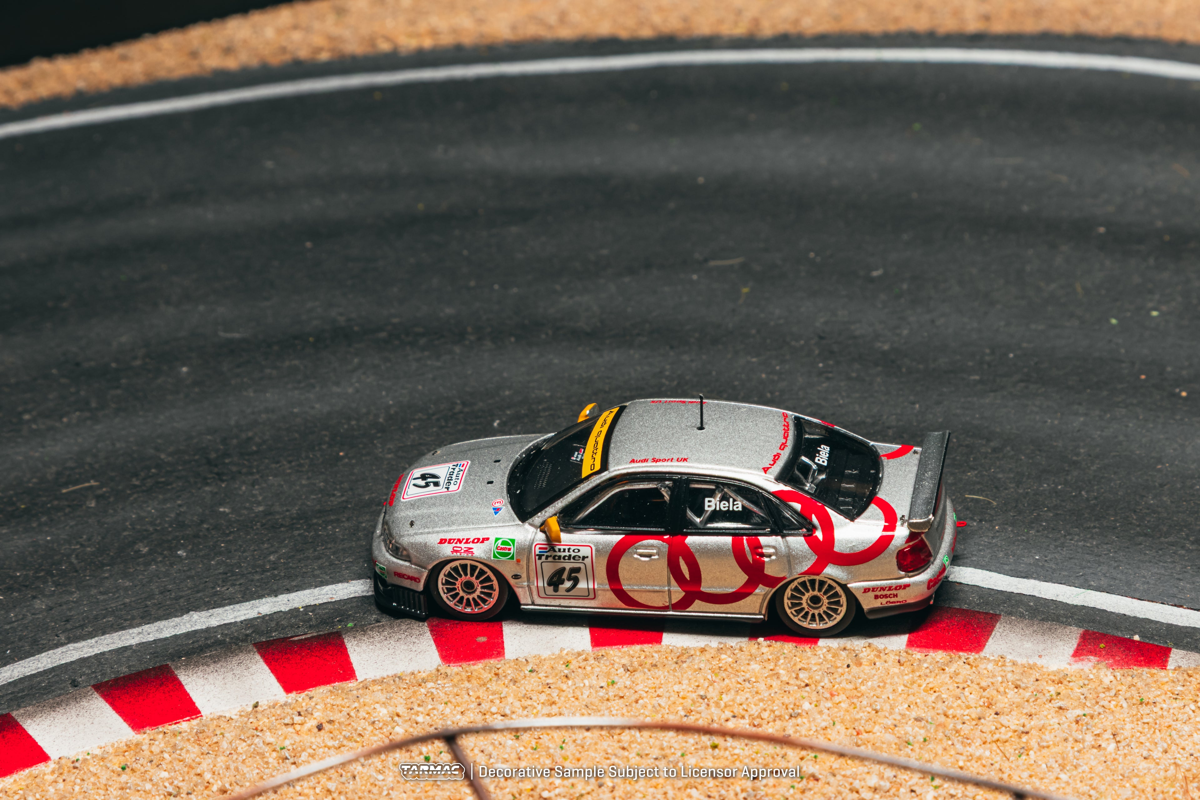 [Pre Order] Tarmac Works - Audi A4 quattro - BTCC 1996 Champion - Frank Bielay
