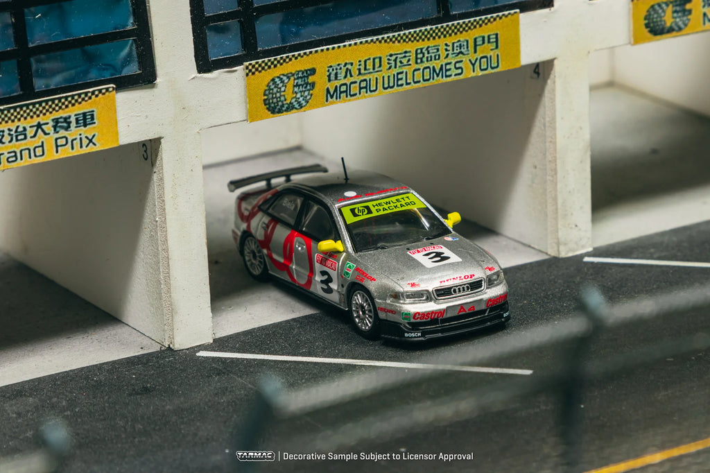 [Pre Order] Tarmac Works - Audi A4 Quattro Macau Guia Race 1996 Winner #3 - Tarmac Works HOBBY64