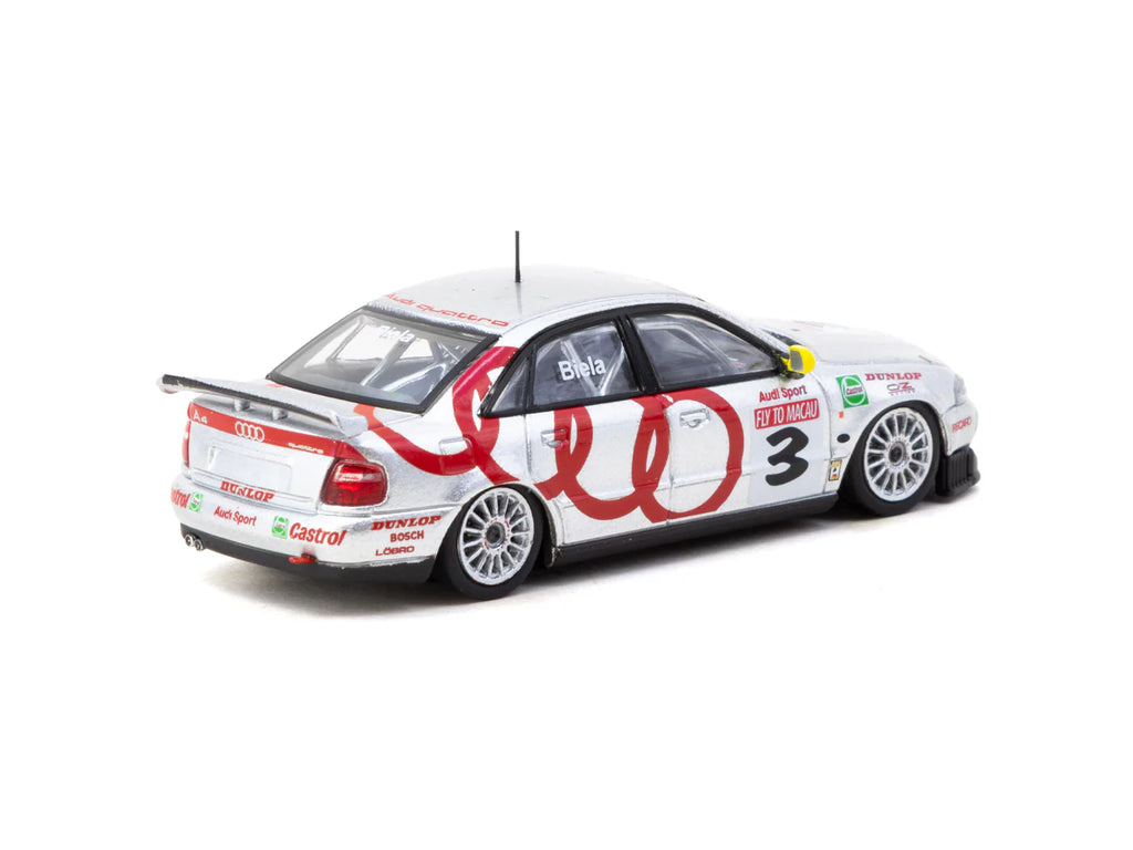 [Pre Order] Tarmac Works - Audi A4 Quattro Macau Guia Race 1996 Winner #3 - Tarmac Works HOBBY64