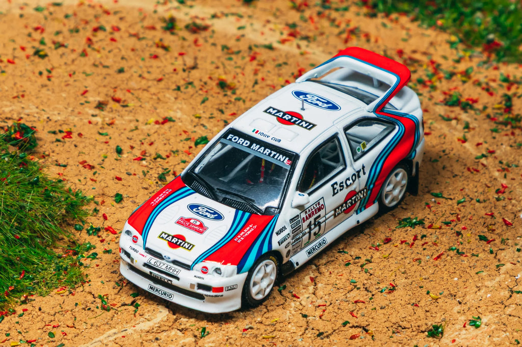 [Pre Order] Tarmac Works - Ford Escort RS Cosworth WRC Rallye Sanremo 1994 #15 - HOBBY64