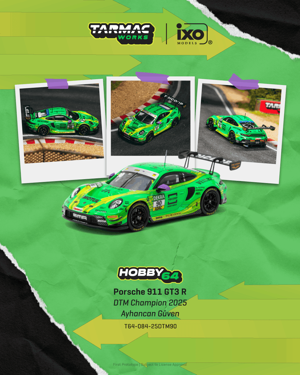 Porsche 911 GT3 R - DTM Champion 2025