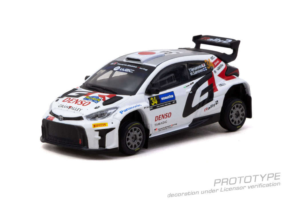 [Pre Order] Tarmac Works - Toyota GR Yaris Rally2 - Rally Sweden 2024 Yuki Yamamoto / Marko Salminen