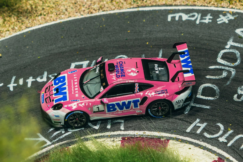 [Pre Order] Tarmac Works X iXO Models - Porsche 911 GT3 Cup (992) Porsche Mobil 1 Supercup 2024 #01 - HOBBY64