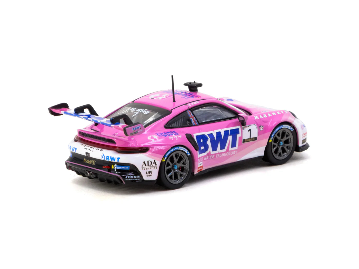 [Pre Order] Tarmac Works X iXO Models - Porsche 911 GT3 Cup (992) Porsche Mobil 1 Supercup 2024 #01 - HOBBY64