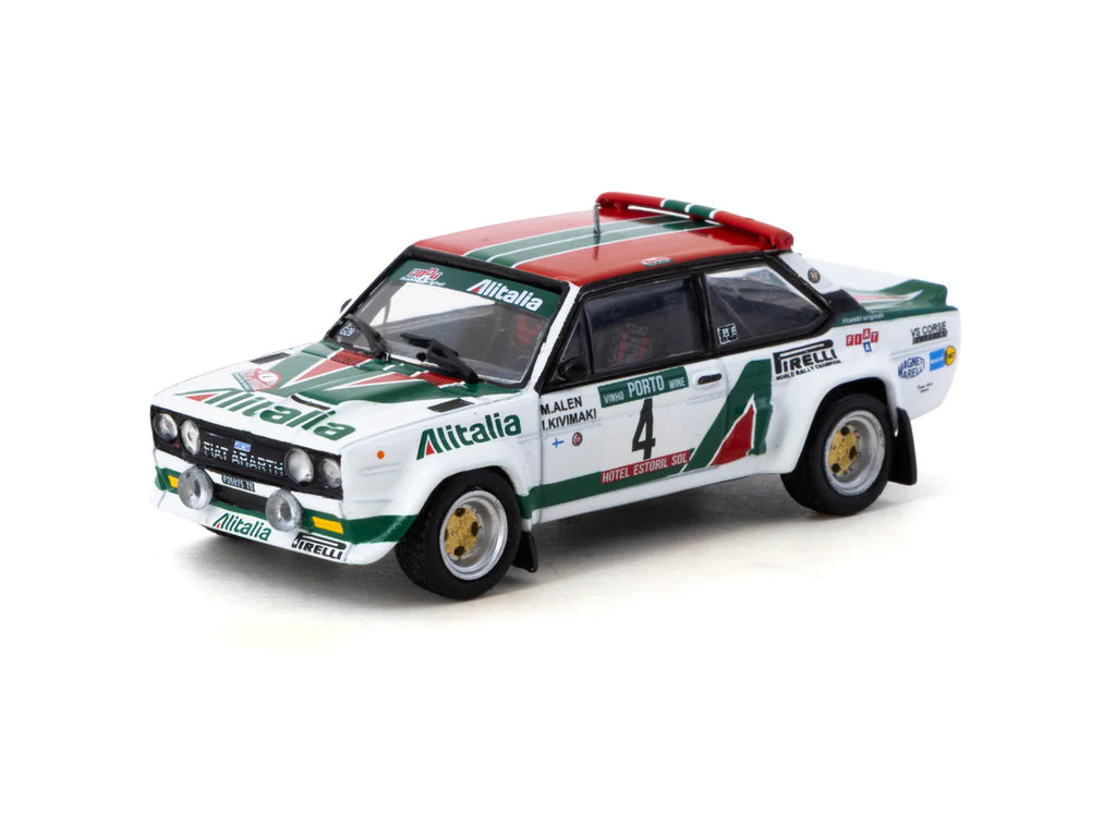 [Pre Order] Tarmac Works - FIAT 131 ABARTH Rally Rallye de Portugal - Vinho do Porto 1978 Winner #04 - HOBBY64