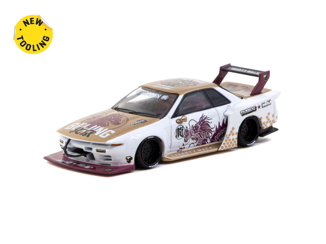 [Pre Order] Tarmac Works x CLDC - LB-KAIDO WORKS 日产 Nissan R32 Skyline CLDC Special（CLDC 特别版)