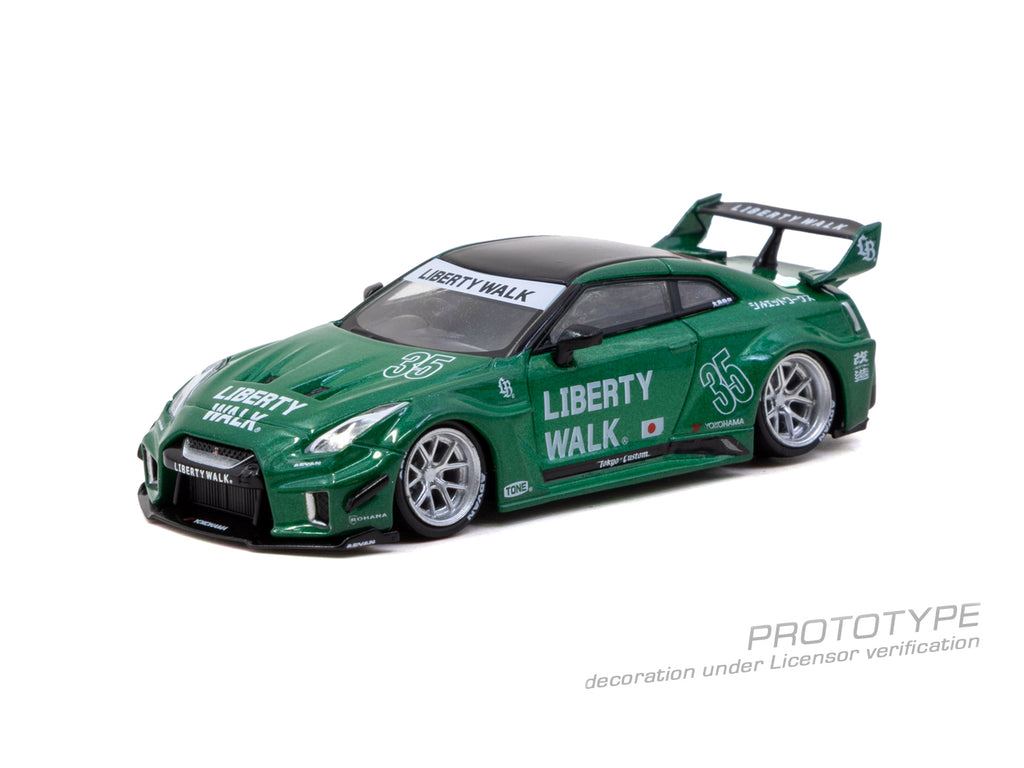 LB-Silhouette WORKS GT NISSAN 35GT-RR - Emerald green