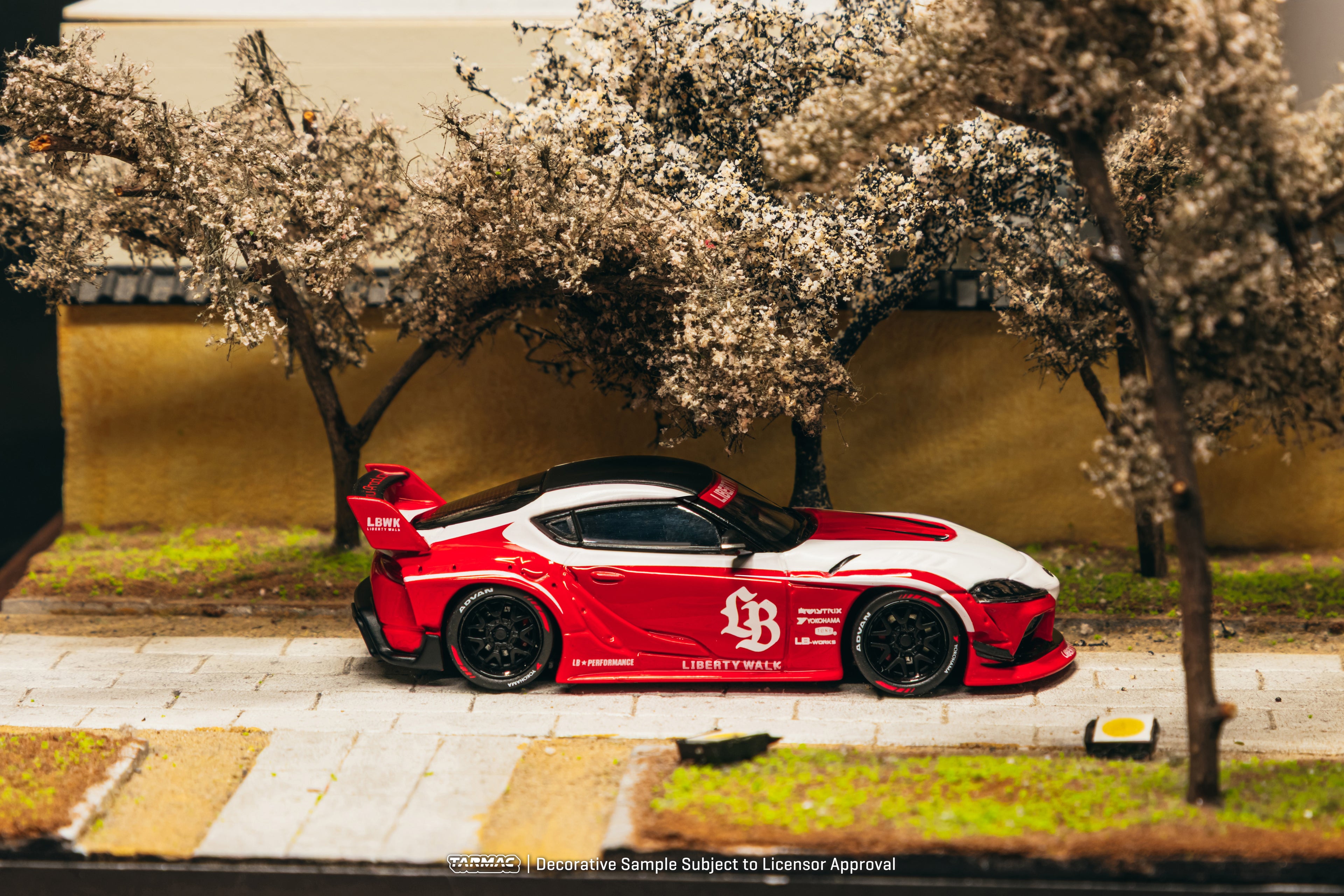 LB-WORKS TOYOTA SUPRA (A90) - Red