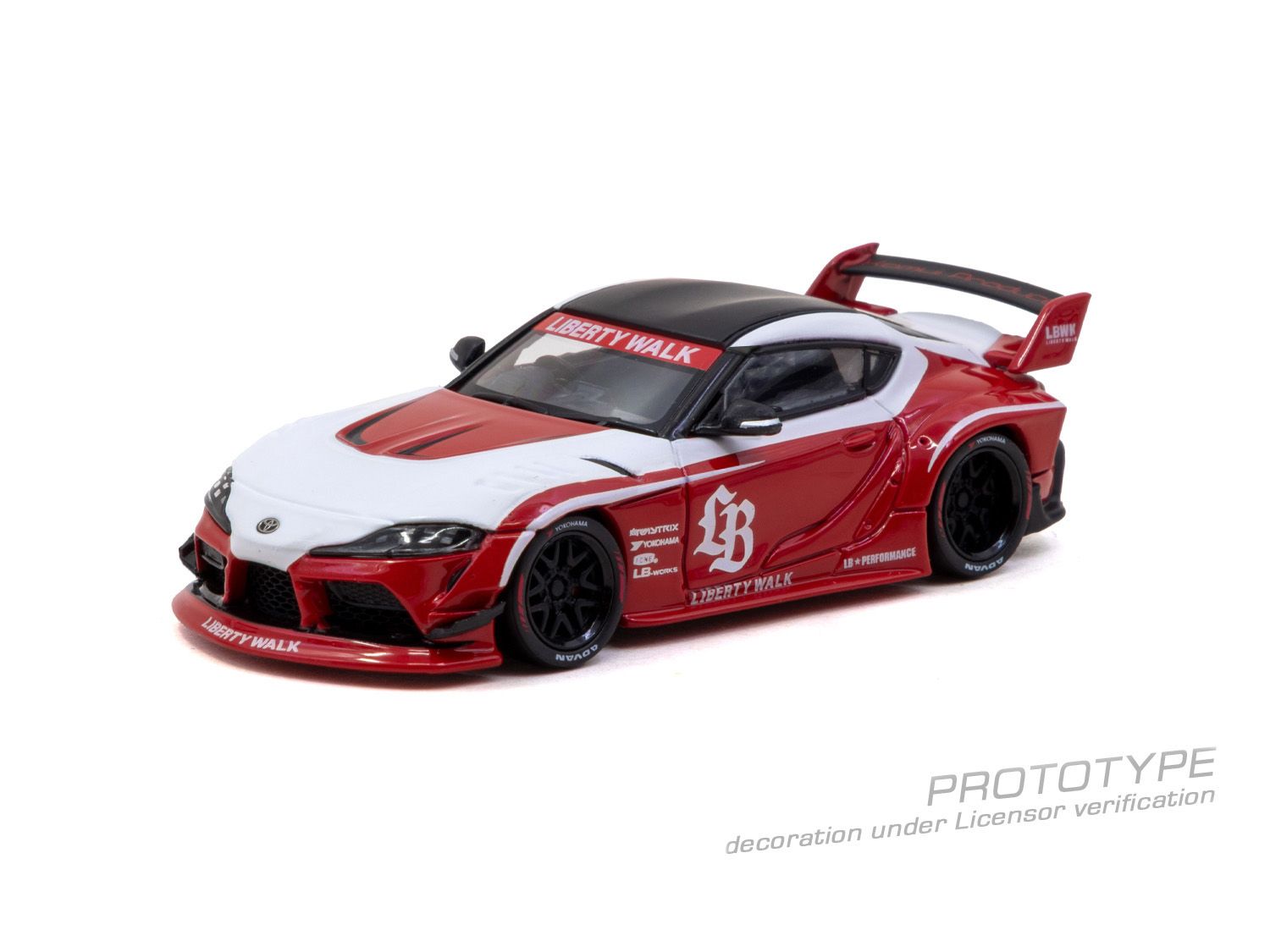 LB-WORKS TOYOTA SUPRA (A90) - Red