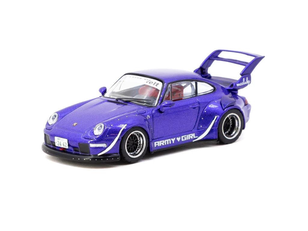 [Pre Order, Free Shipping] Tarmac Works 1/64 RWB 993 ARMY GIRL - HOBBY64