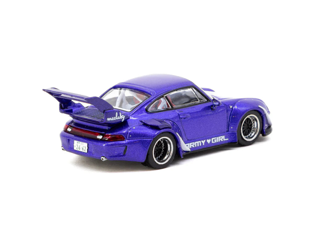 [Pre Order, Free Shipping] Tarmac Works 1/64 RWB 993 ARMY GIRL - HOBBY64