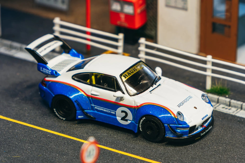 [Pre Order] Tarmac Works - RWB 993 Liberty Walk with Container Packaging - Hobby64
