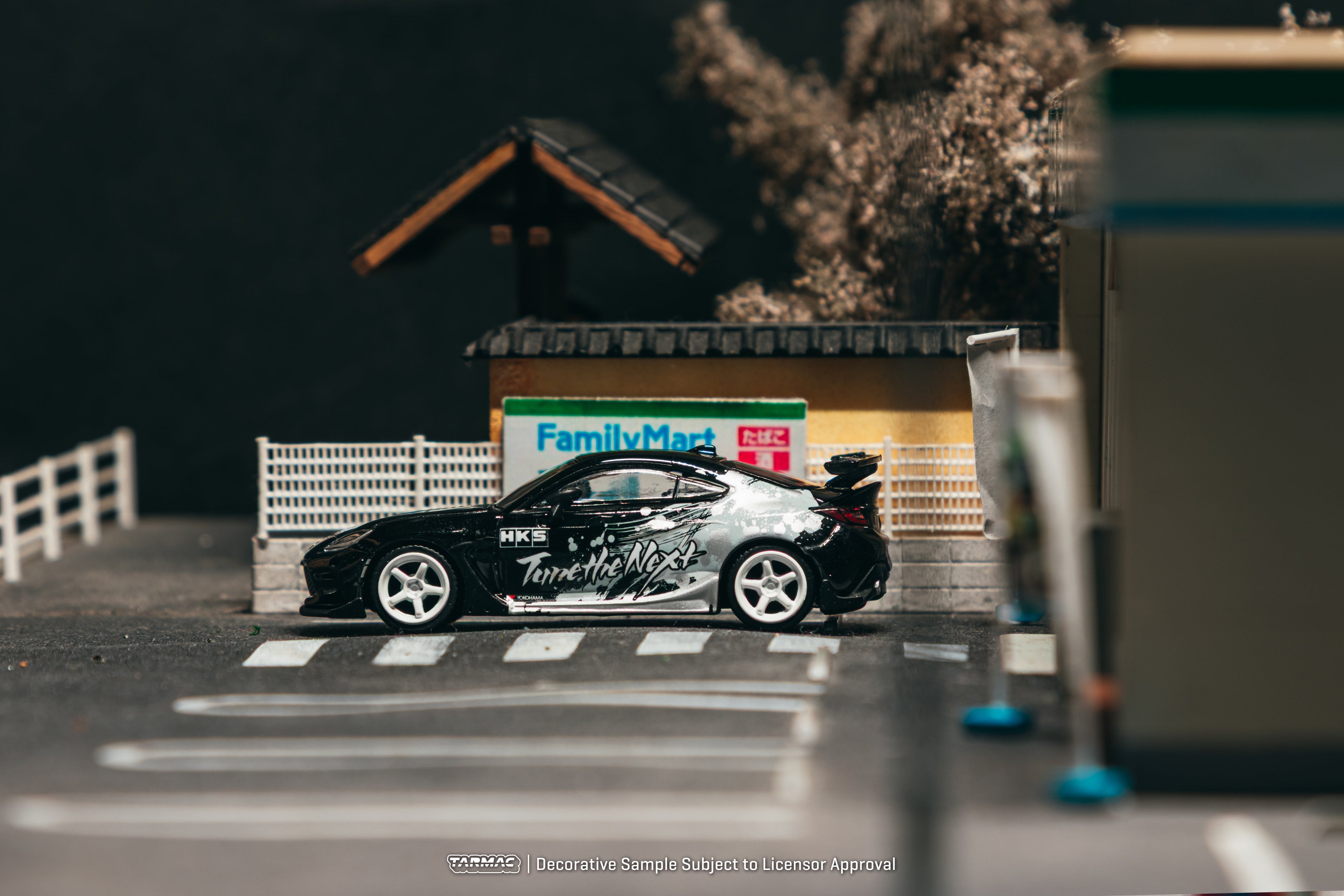 [Pre Order, Box] Tarmac Works - HKS Toyota GR86 - Black