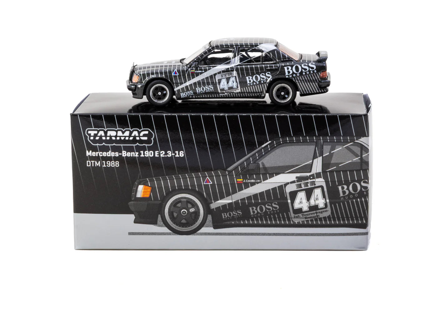[Pre Order] Tarmac Works - Mercedes-Benz 190 E 2.3-16 DTM 1988 Johnny Cecotto #44 - GLOBAL64