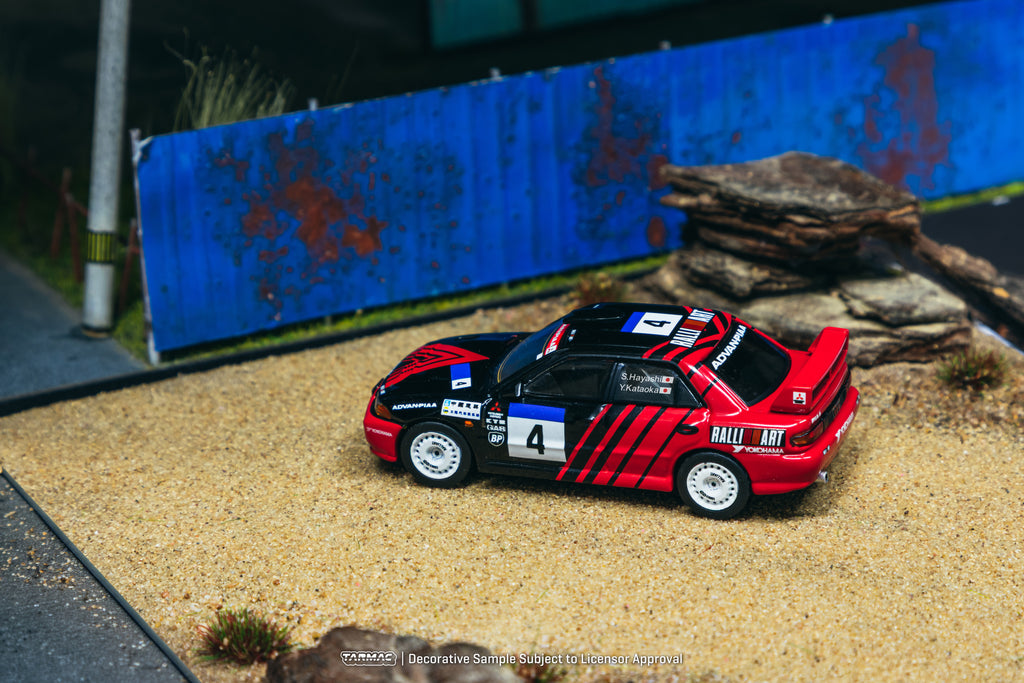 [Pre Order, Box] Tarmac Works - Mitsubishi Lancer Evolution III China Rally 1998 - Yoshihiro Kataoka / Satoshi Hayashi
