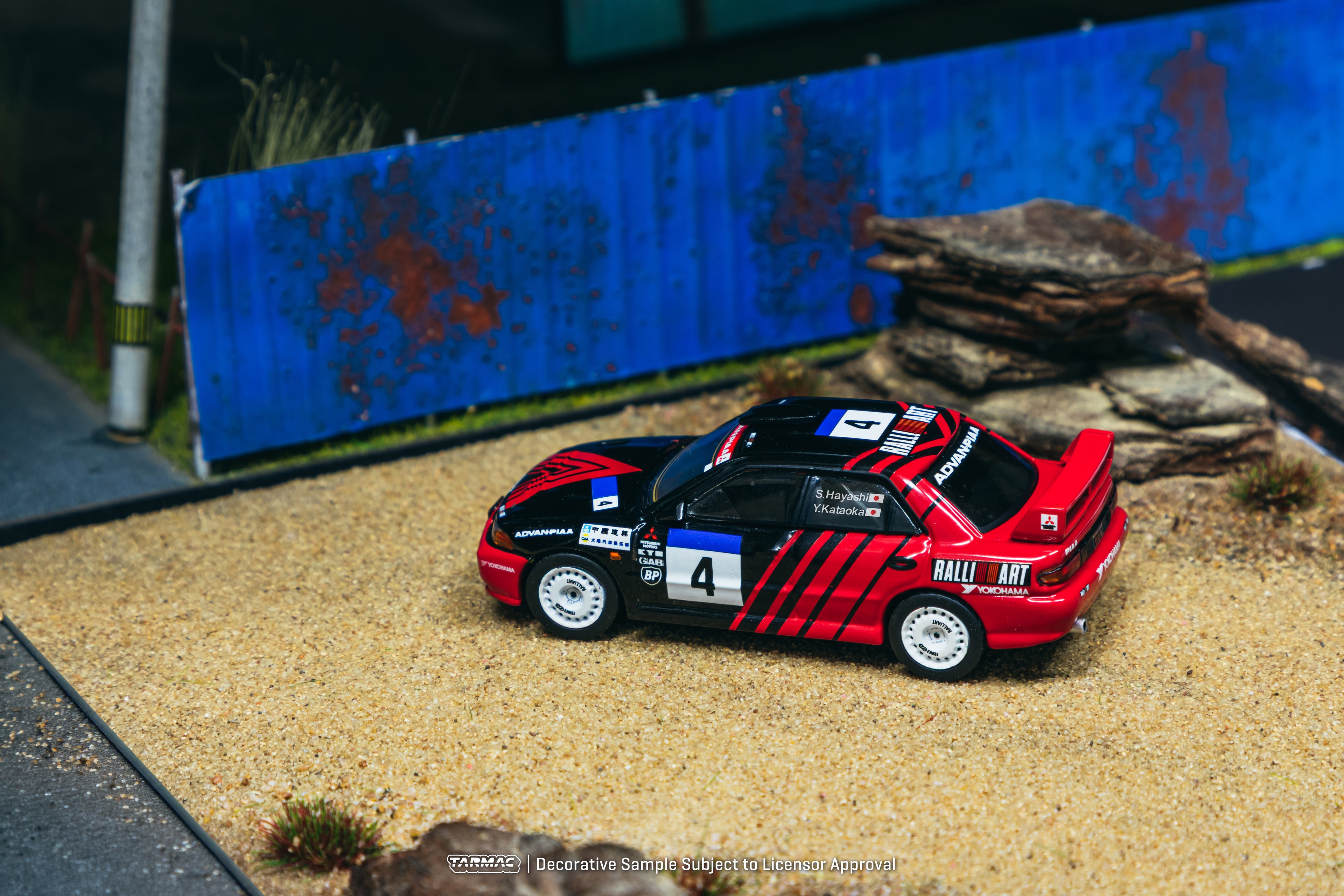 [Pre Order, Box] Tarmac Works - Mitsubishi Lancer Evolution III China Rally 1998 - Yoshihiro Kataoka / Satoshi Hayashi