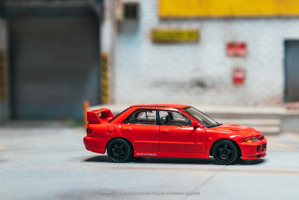 Mitsubishi Lancer GSR Evolution III - Red