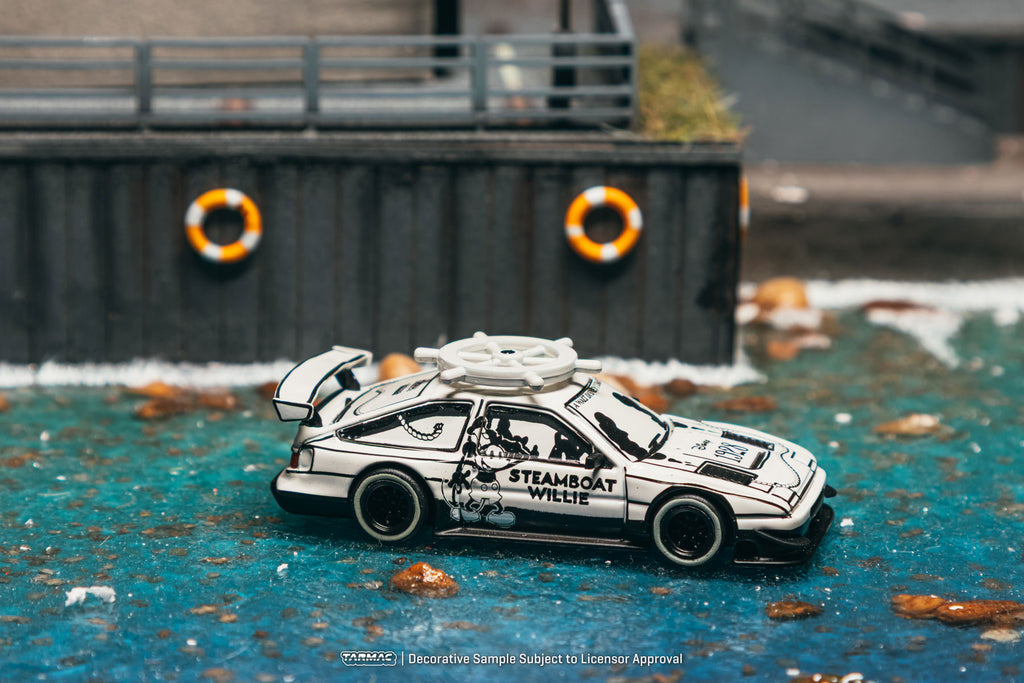 Toyota Sprinter Trueno AE86 Widebody by Jon Sibal - Mickey & Friends Steamboat Willie