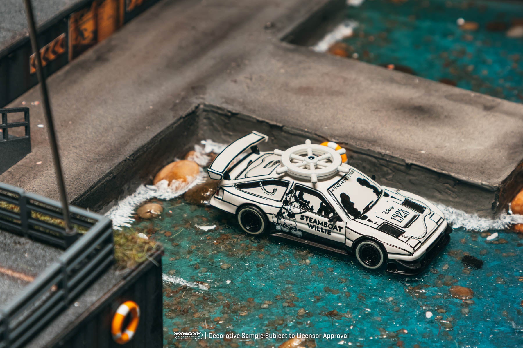 Toyota Sprinter Trueno AE86 Widebody by Jon Sibal - Mickey & Friends Steamboat Willie