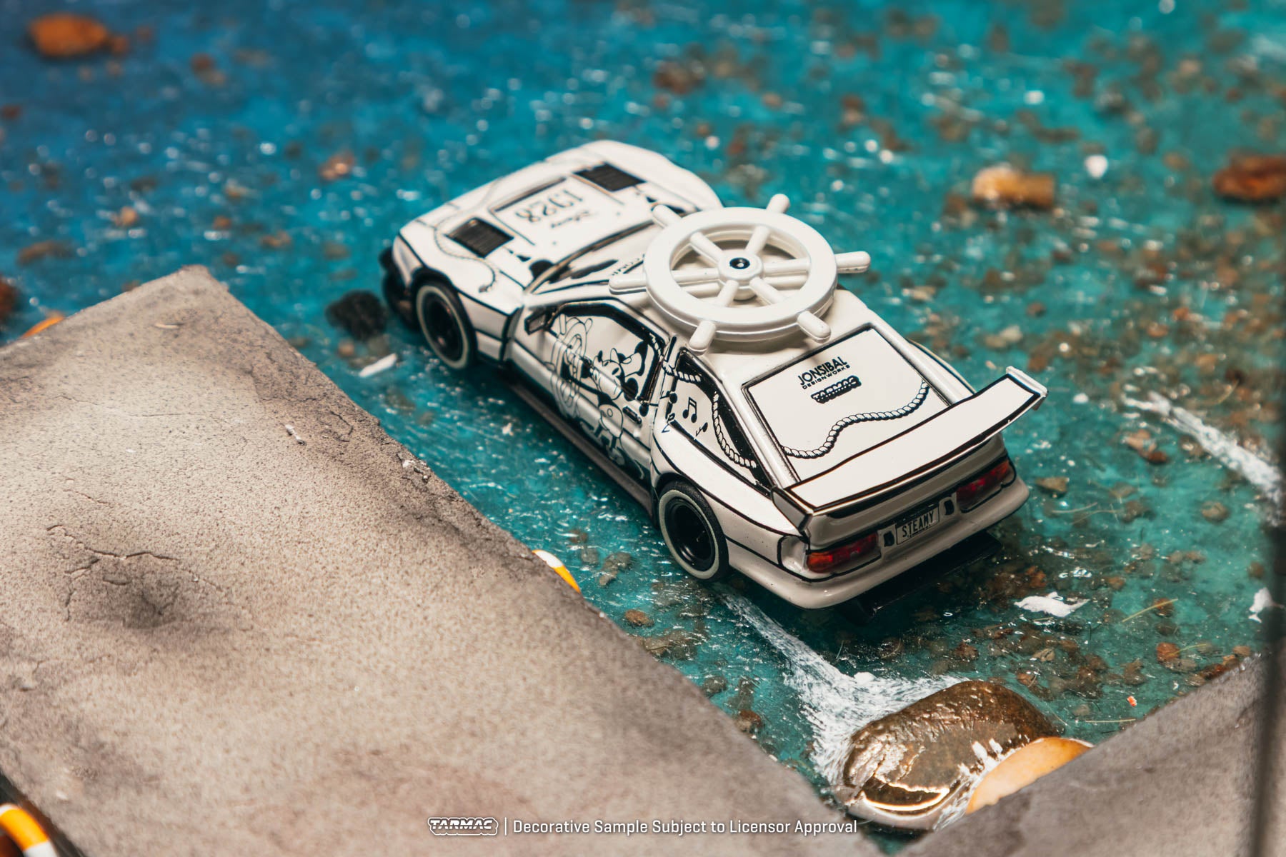 Toyota Sprinter Trueno AE86 Widebody by Jon Sibal - Mickey & Friends Steamboat Willie