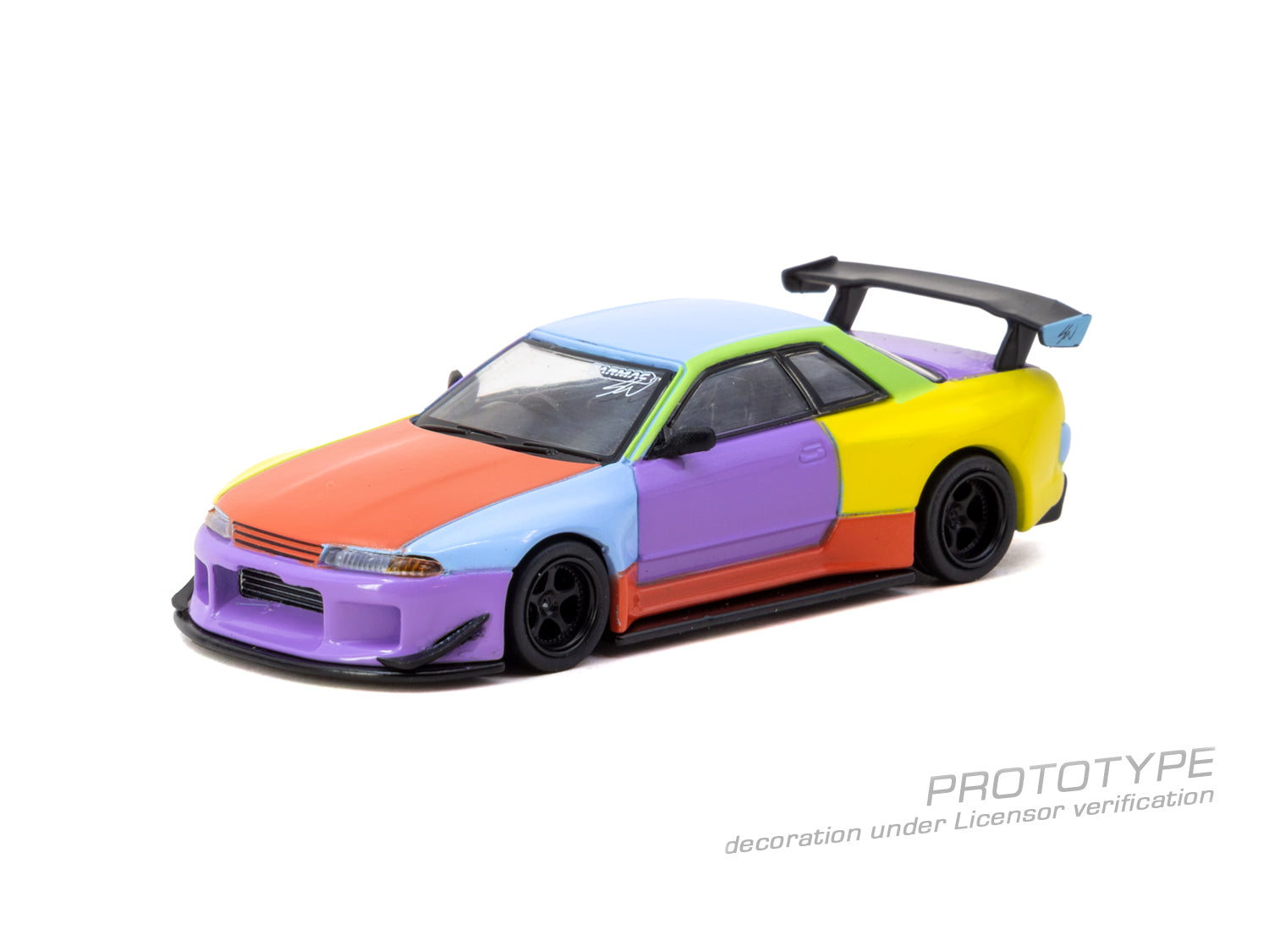 [Pre Order, Acrylic Box] Tarmac Works - Nissan Skyline (R32) Widebody - Sean Wotherspoon