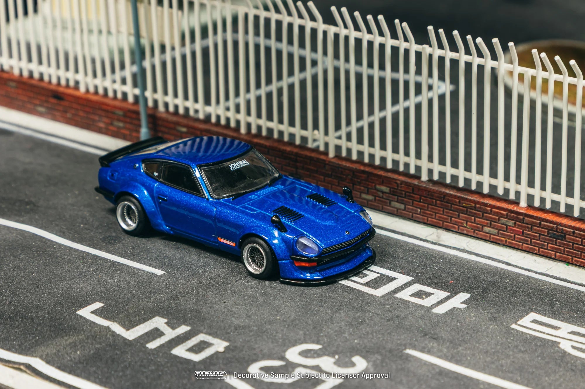 Tarmac Works - Nissan Fairlady Z S30 Widebody Blue - Designed by Jon Sibal
