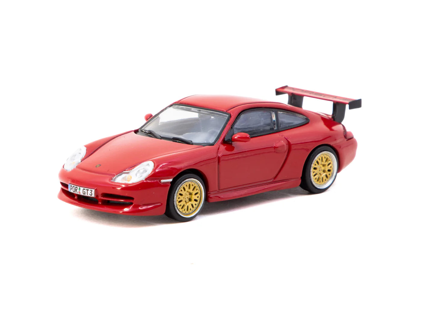 [Pre Order] Tarmac Works X iXO Models - Porsche 911 GT3 (type 996) Red - Global64